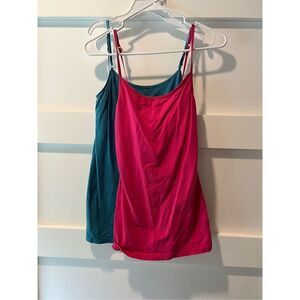 Aeropostale Pink and Blue Tank top set of 2